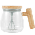 1 Pc Self Stirring Mug with Measurement Glass Self Mixing Mug 400ML Selfs Mixing Cups Battery Powered Selfs Stirring Coffee Mugs