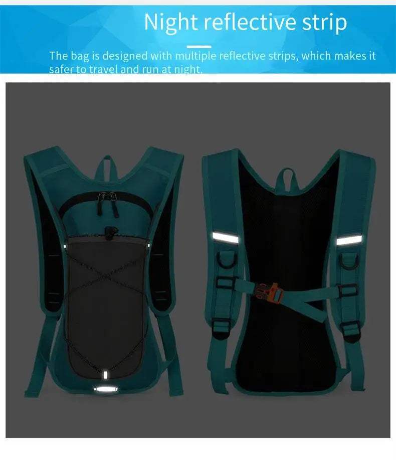 Outdoor Sports Cycling Backpack Mountaineering Hiking Bag Water Bag for Trekking Running Backpacks Travel Dual-Shoulder Bag