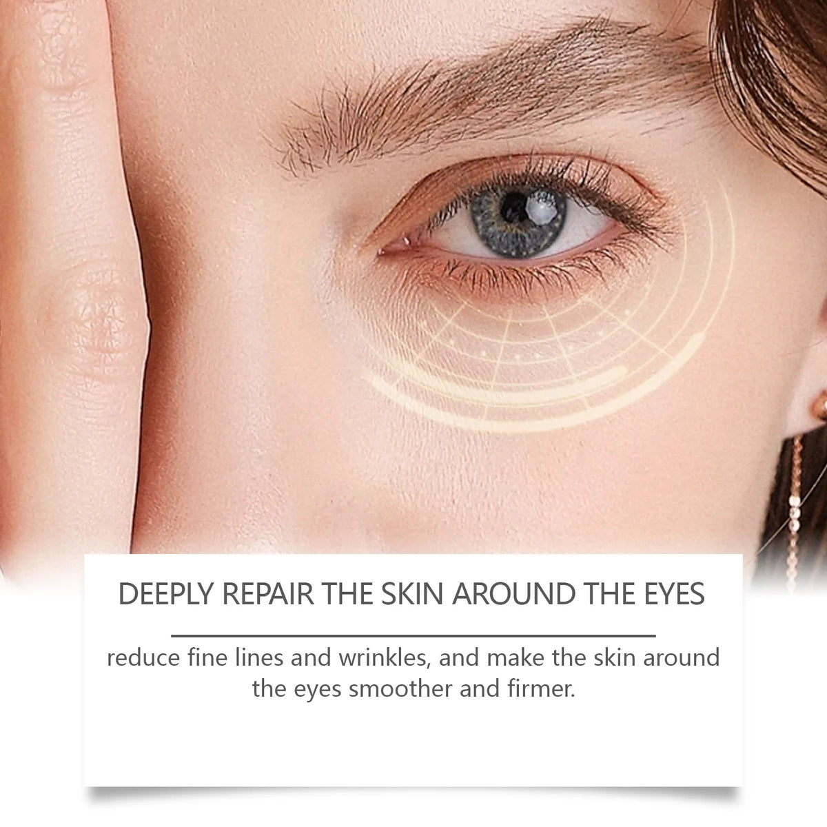 Retinol Eye Cream Stick - Firms and Elasticizes Skin, Moisturizes and Massages to Care for the Eye Area