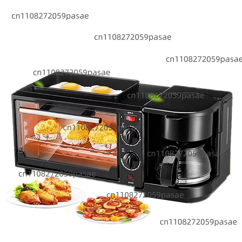 3-in-1 Home Breakfast Machine Bread Machine Coffee Roaster Multifunctional Breakfast Machine