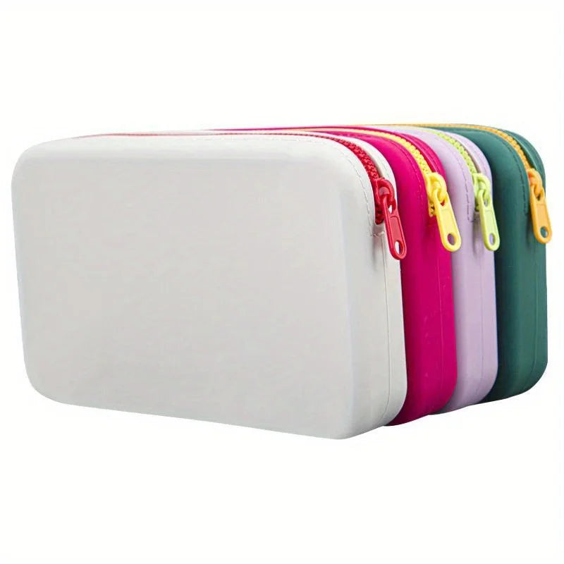 1pc Cosmetic Storage Bag Large Capacity Travel Makeup Brush Holder Portable Cosmetic Waterproof Organizer closet organizer