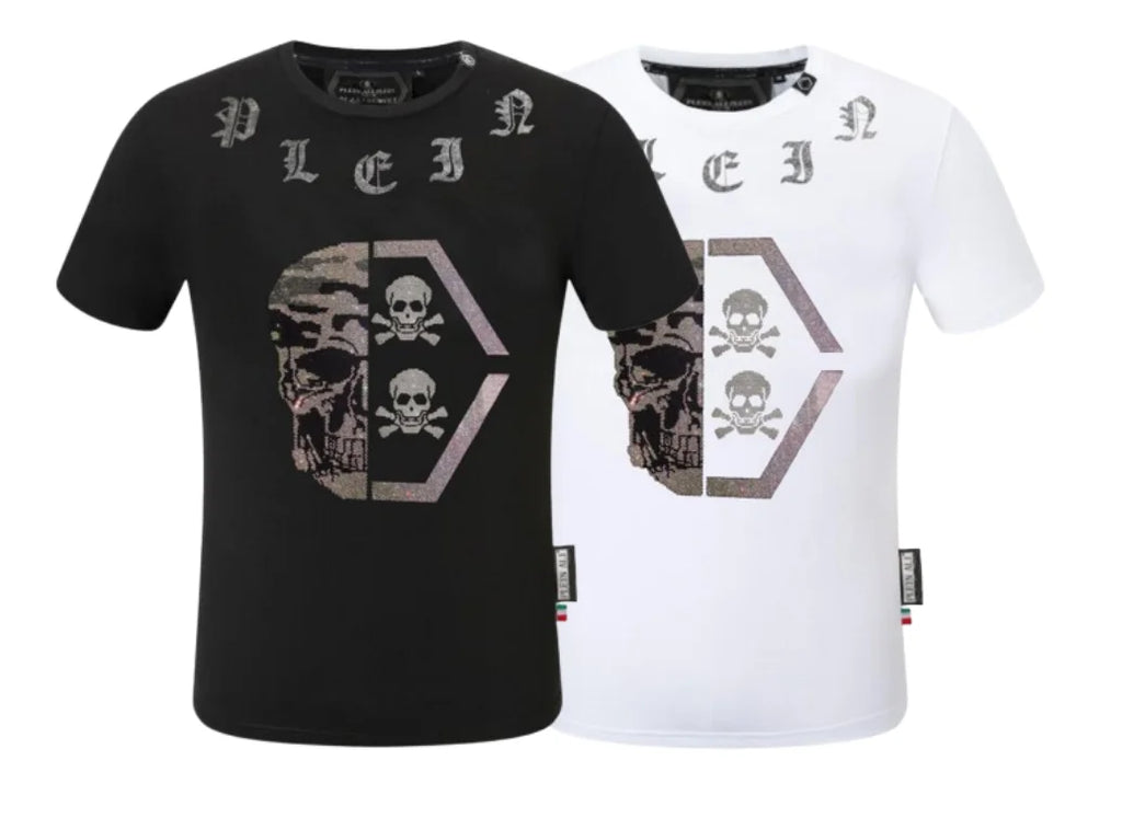 Designer T-Shirts for Men Branded and Rhinestone-Adorned Stylish Tops tees