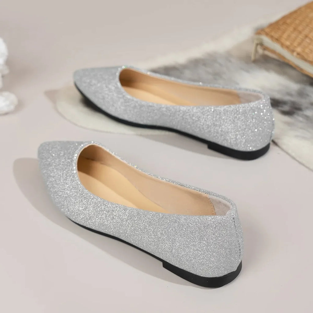 New Arrival Women Pointed Toe Beautiful and Fashion spring autumn Shoes Flat Ballerina Comfortable Casual 2024  Women Shoes