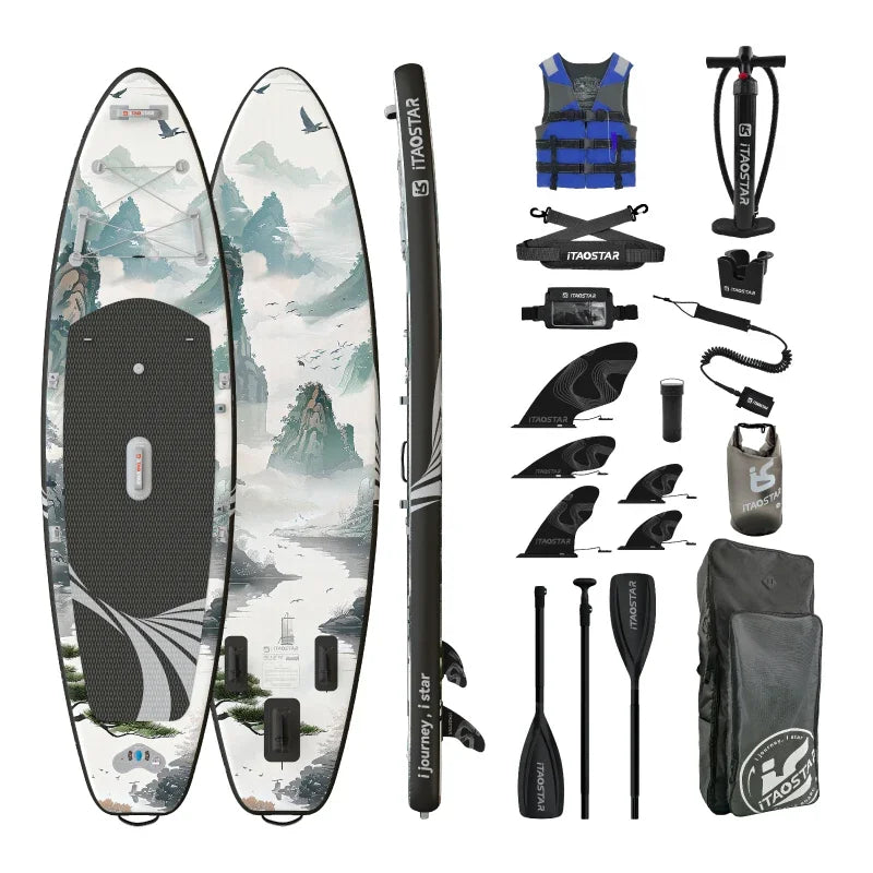 Inflatable Paddleboard SUP Surf Yoga Stand Up Paddleboard