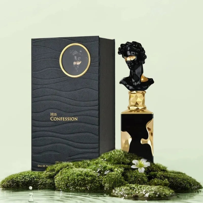 100ml Middle East Arab Men's Long-Lasting Confession Eau De Toilette Spray Charming Alluring Gift Box Perfume