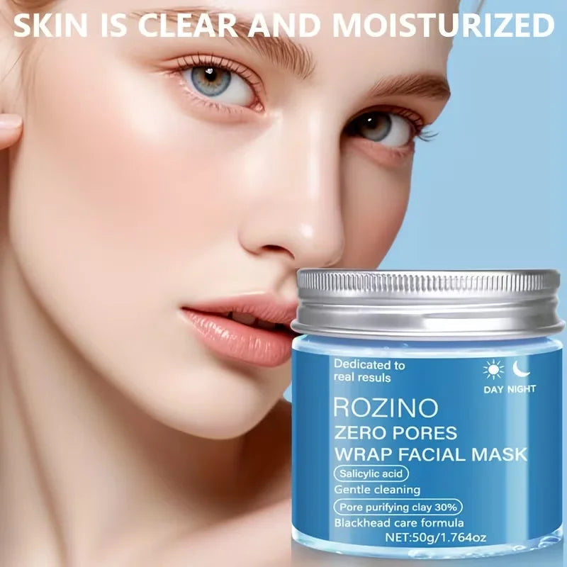 1Pcs/2Pcs/3Pcs Salicylic Acid Day and Night Mask, Peel-Off Mask, Rich in Salicylic Acid, Penetrates the Skin in 5 Seconds, Effectively Cleanses, Nourishes, and Refines the Skin, Makes the Face Moisturized, Smooth, Firm, and E
