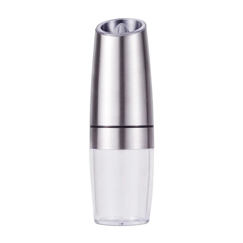Electric Pepper Grinder Stainless Steel Automatic Gravity Shaker Salt Pepper Grinder Spice Mills Grinding Tools Kitchen Gadgets