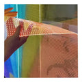 Easy installing Led flexible Transparent film Display P5 P6 P8 P10 P16 P20 Adhesive Transparent Led Screen for Window Glass Use
