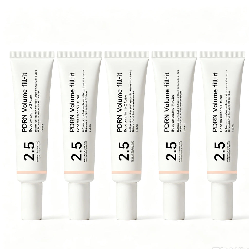 95% Sodium DNA PDRN Volume Fill-it Booster Neck&Facial Cream Adenosine Fine Lines Refining Cream Anti Aging Facial Moisturizer Skin Texture Smoothing Elasticity Restoring Barrier Repair Deep Hydrating Korean Skincare Tube 30g