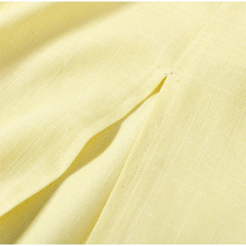 Elegant Off Shoulder Women's Dress Solid Sleeveless Oblique Collar Long Female Dresses 2026 Summer Fashion Lady Comfortable Robe
