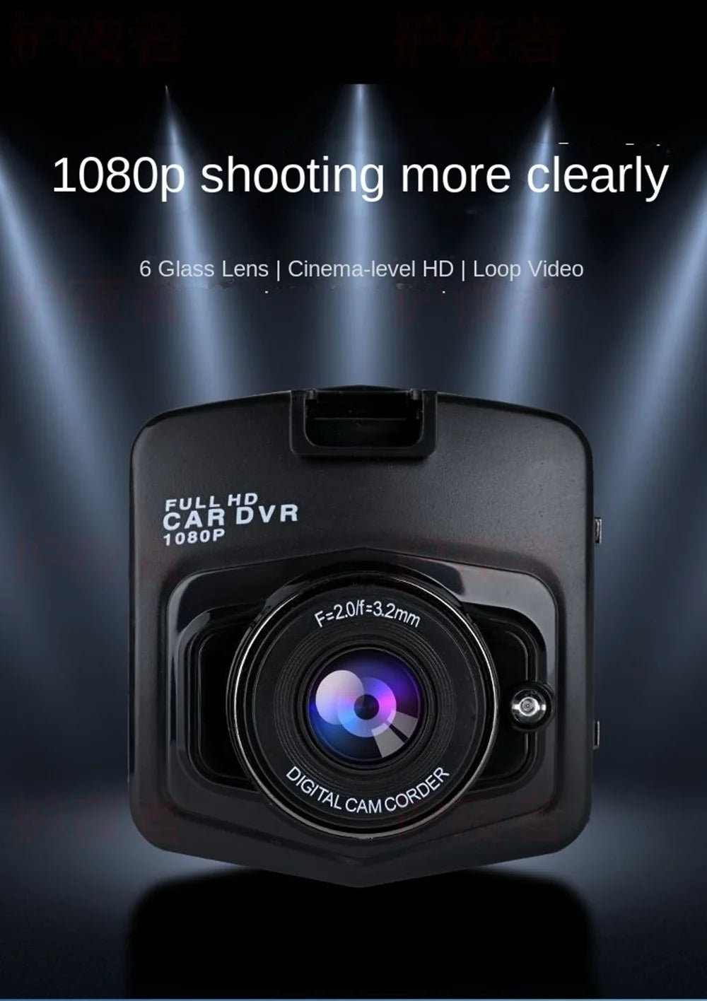XUSHIDZ 2026 NEW HD 1080P Dash Camera G-sensor Dashcam Car Camera Vehicle Video Recorder DVR Dash Cam Super Night Vision HDR
