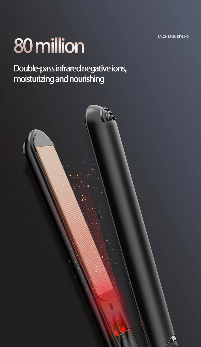 10 Seconds Fast Heating Hair Straightener Curler 2 in 1 For Xiaomi Professional Hairdressing Tools Hot Comb Hair Iron Brush