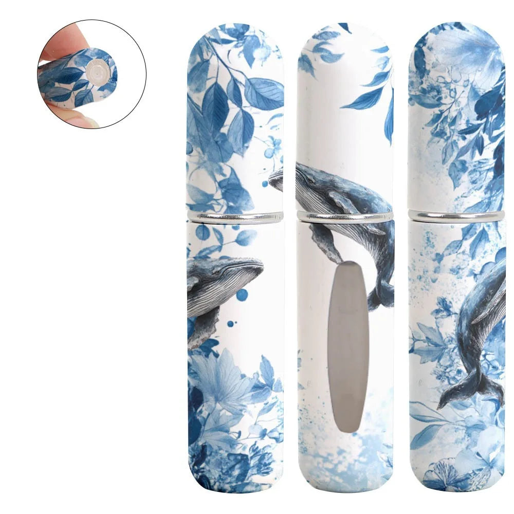 Scent Pump 5ml Perfume Bottle Mini Refillable Atomizer Bottle Portable with Spray Spray Jar Travel