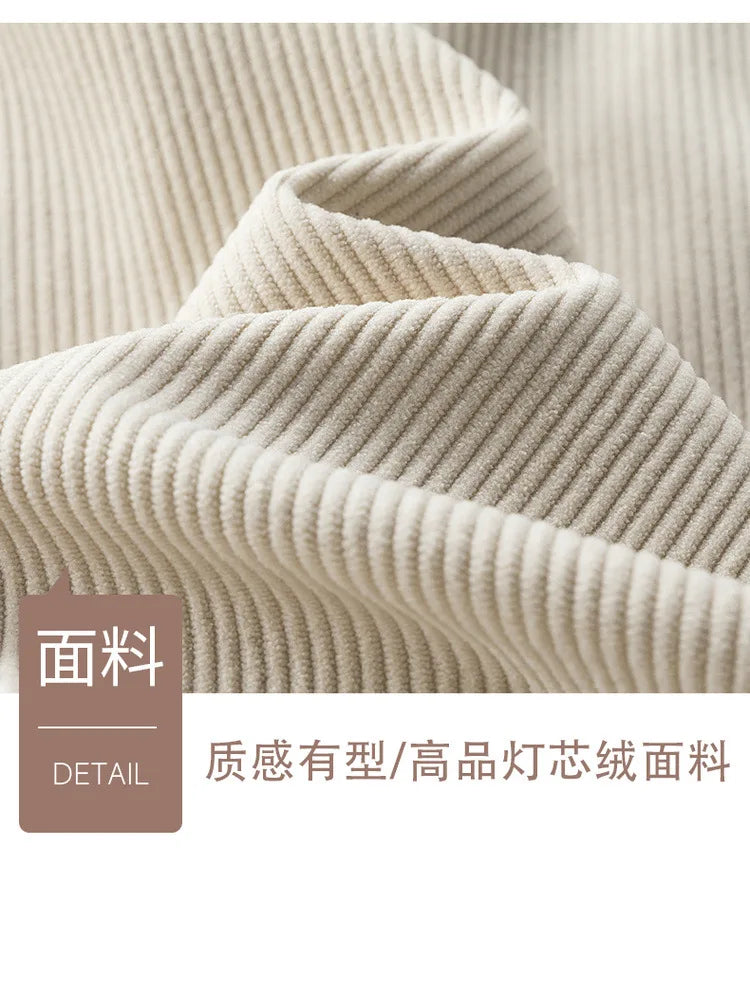 Spring and Autumn Men's Corduroy Lapel Jacket 2025 Men's New American Retro Brand Loose and Handsome Multi-pocket Cargo Jacket
