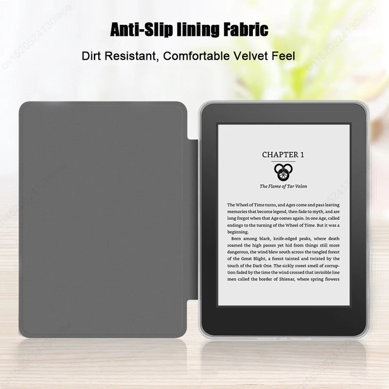 For Kindle 11th Generation Case 2024 RS23CV 360° Rotatable Magnetic Detachable Acrylic Case For Kindle 11th Gen C2V2L3 6" Funda