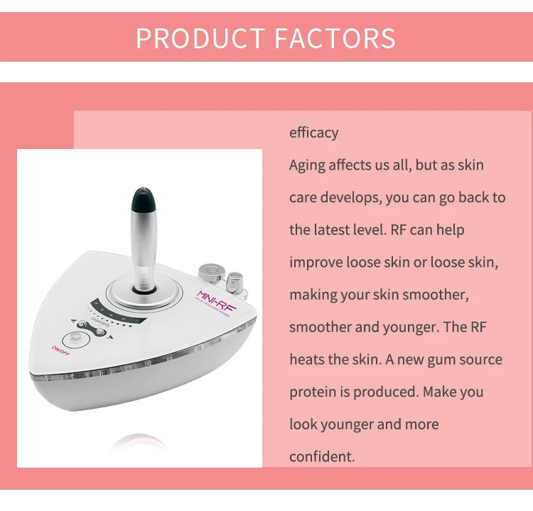 Beauty Star Tripolar 3 in 1 Facial Machine for Lifting Facial Body Slimming Skin Rejuvenation Eye Care