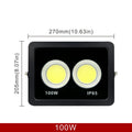 COB Flood Light 300W 200W 100W 50W Outdoor Lighting LED Floodlight 220V Spotlight IP65 Modern Waterproof Outdoor Led Garden Lamp
