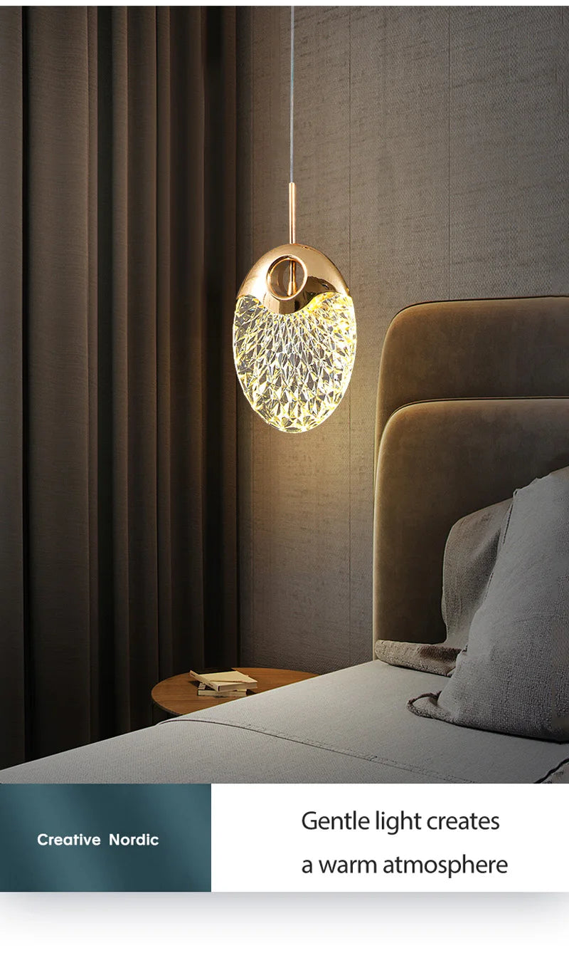 Nordic LED Pendant Lights Indoor Lighting Ceiling Hanging Lamp Living Light Modern Bedroom Dining Room Decoration Fixtures