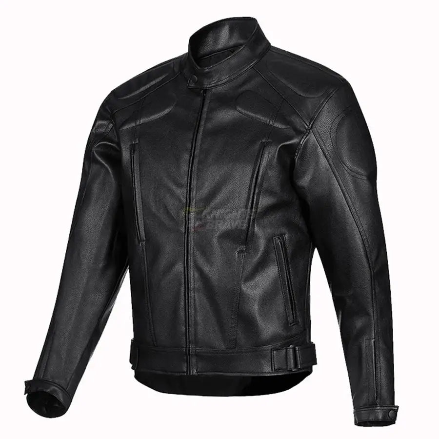 GHOST RACING Winter Motorcycle Jacket Leather Chaqueta Moto Men Waterproof Moto Suit Motorbike Riding Jacket Motocross Jacket