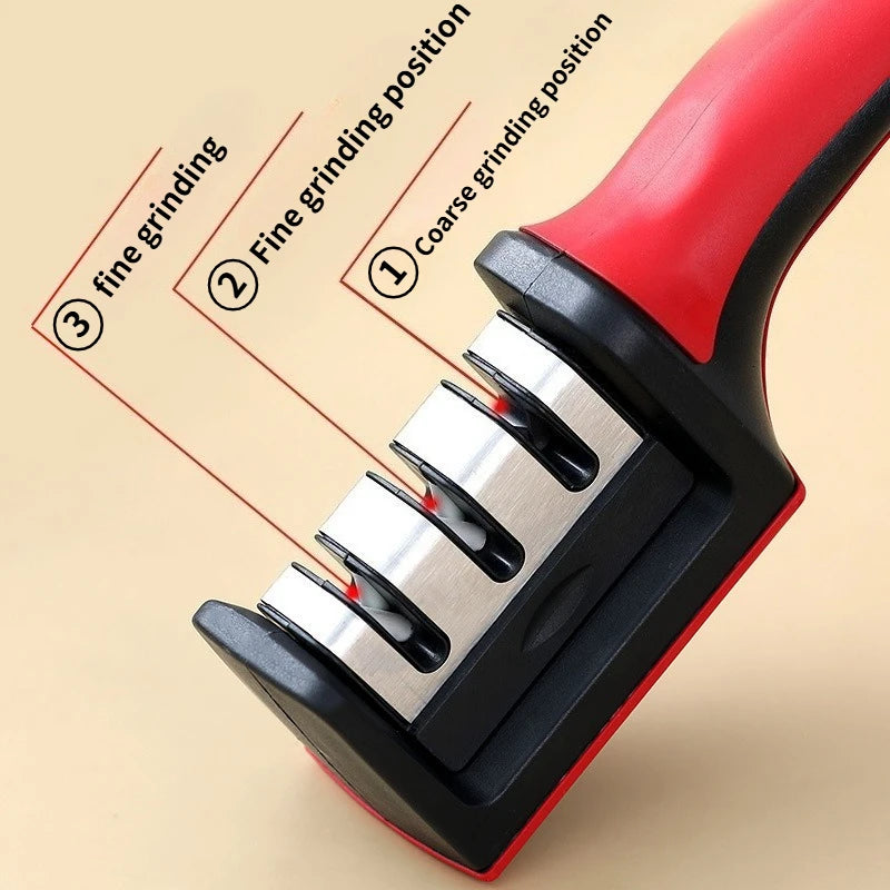 1-Pack Knife Sharpener Tool - Super Bowl Prep Edge Maintenance for Slicing Meats & Vegetables