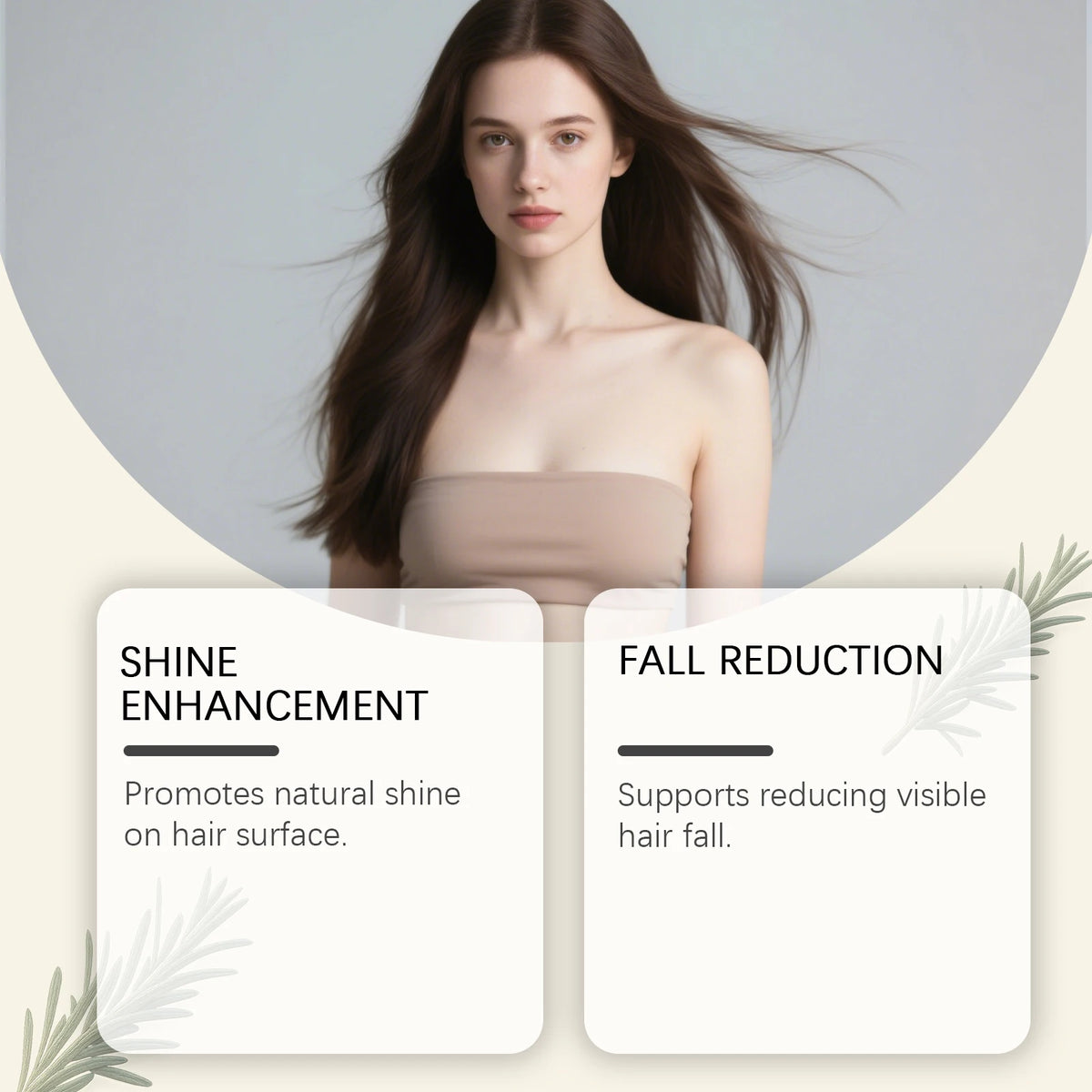 Rosemary Hair Growth Shampoo Prevent Hair Loss Treatment Hair Regrowth Amino Acid Moisturizing Hair Strengthening Shampoo 100ml
