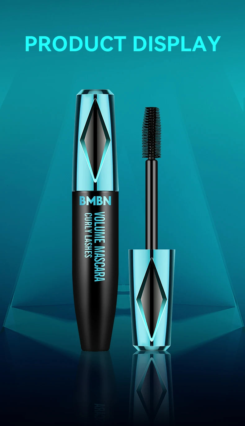 Mascara, Waterproof and Sweat Proof, Fast Drying and Anti Smudge, Long-Lasting Makeup, Create Thick & Natural Eye Makeup