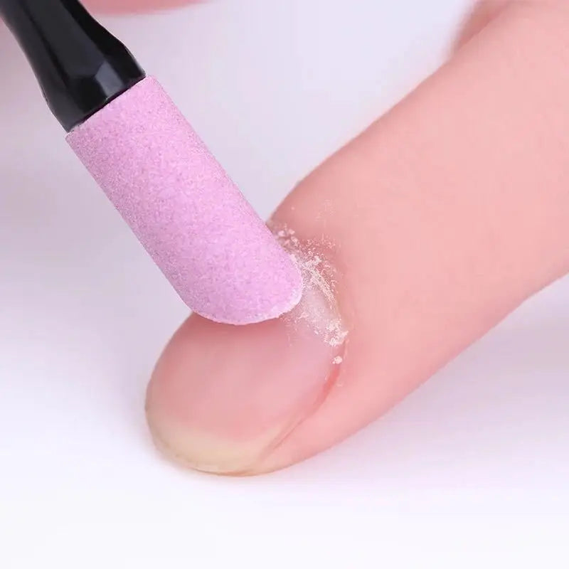 Nail File Cuticle Stone Pusher Nails Sanding Sticks Nail Art Pen Cuticle Remover Trimmer Buffer Manicure Tools Pushing Dead Skin