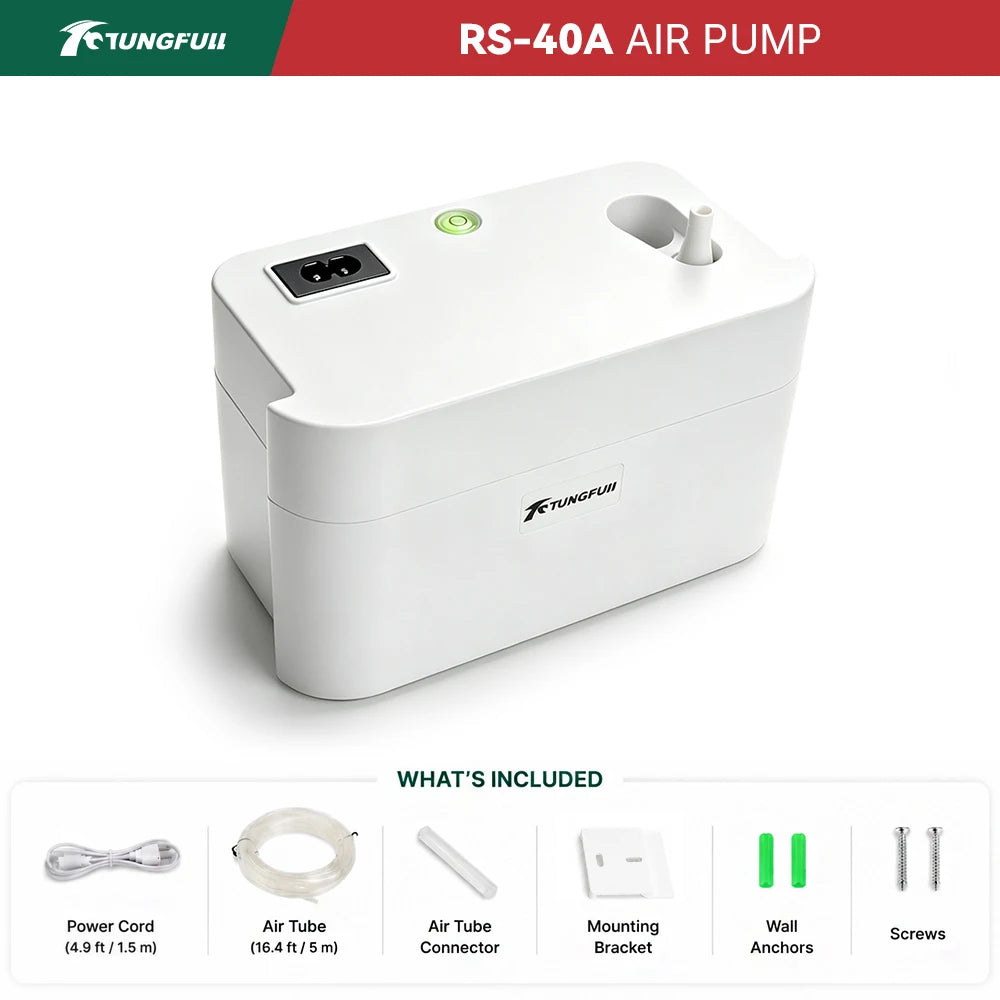 TUNGFULL 220V Air Conditioning Condensate Drain Pump Automatic 1‑3P/1‑5P Air Conditioner Pump With 5M Water Hose