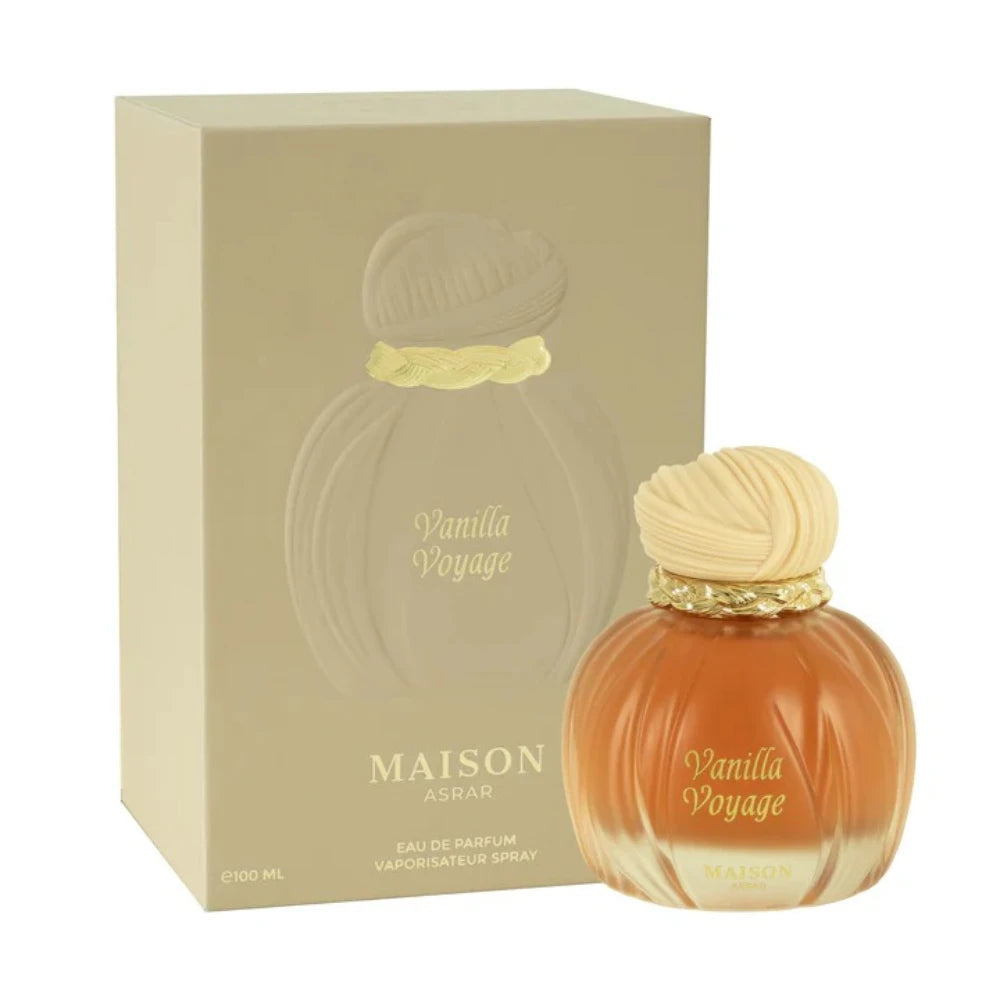 A MAISON ASRAR 100ml Vanilla Caramel Perfume Sweet Honey Tonka Musk Long Lasting Eau De Parfum Unisex Gourmand Warm Fragrance