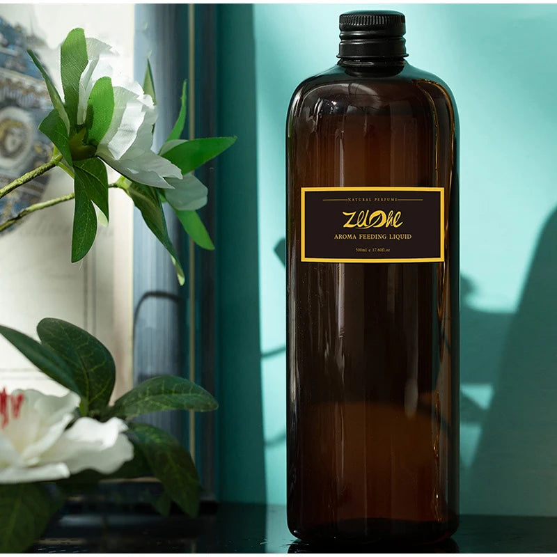 500ml Home Fragrance Essential Oil Air Fresener Large Capacity Hilton Hotel Fragrance Fluid Diffuser Refill Diy Deodorant Supply