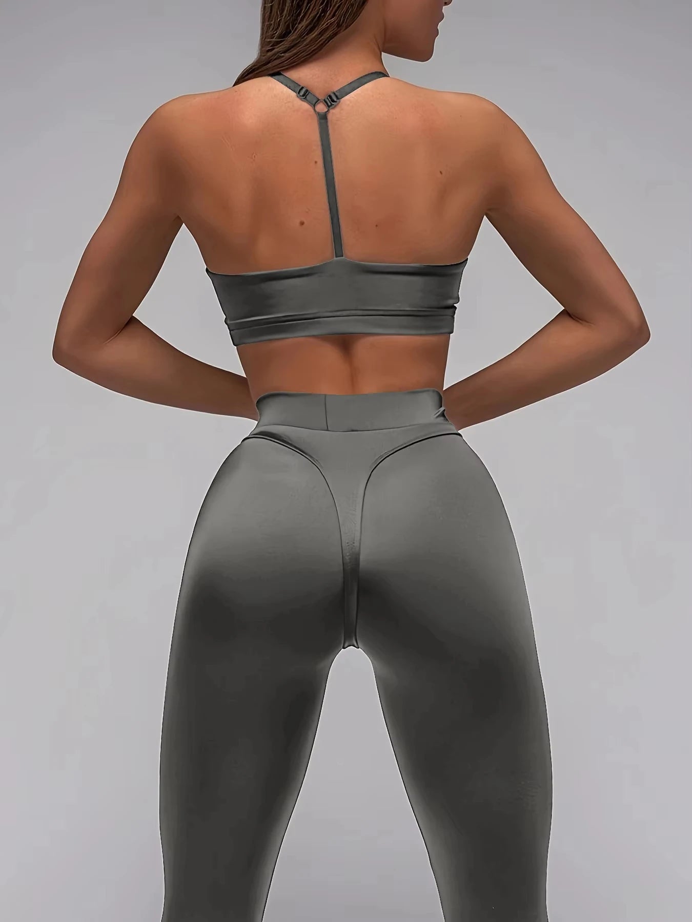 Black Sexy High Waist Scrunch Butt Yoga Leggings Thick Workout Butt Lifting Plus Size Tights Yoga Pants For Women