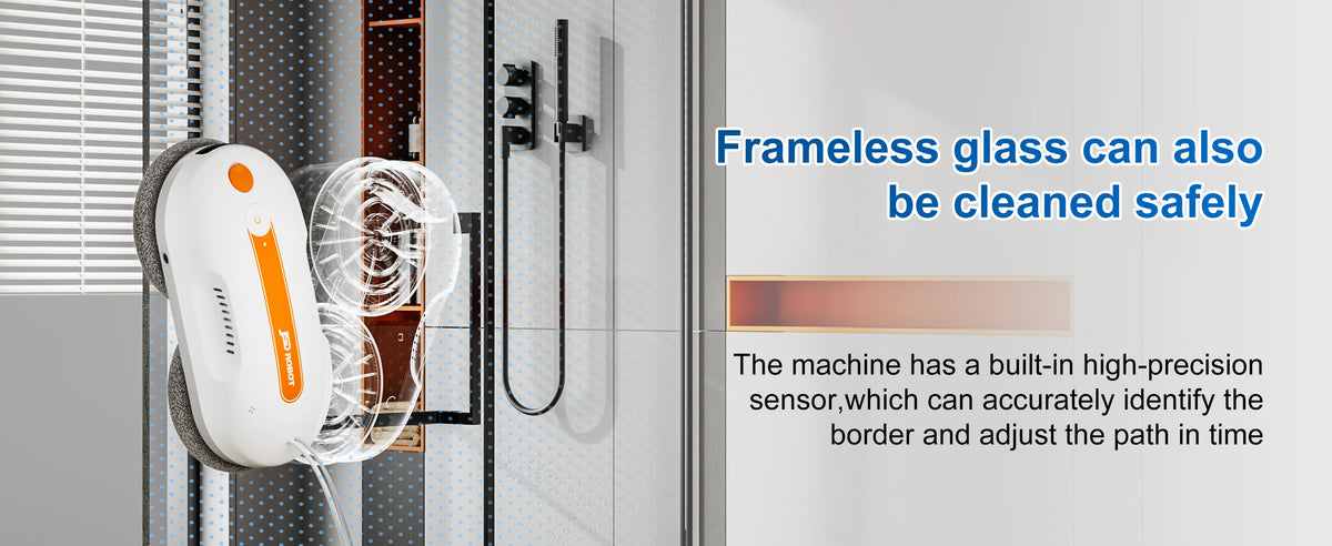 Ultra Low Noise Multifunctional Smart Window Cleaning Robot Household Villa Automatic Glass Cleaning Equipment