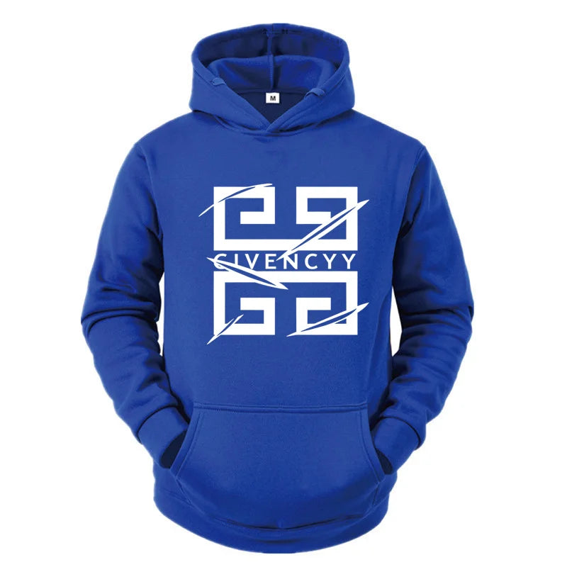 Autumn/Winter Men's 2025 Fashion Fun Pattern Printed Harajuku y2k Hoodie Casual Street Women's Fashion Street Outdoor Hoodie