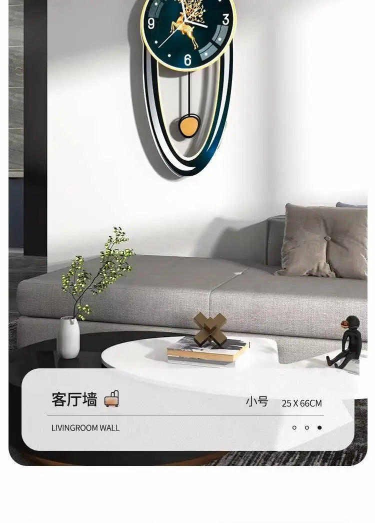 Digital Living Room Wall Clocks Modern Interior Aesthetic Design Wall Watch Xenomorph Creative Reloj De Pared Home Decoration