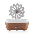 Hot Selling Windmill Aromatic 7 LED Color Air Humidifier for Home Portable Ultrasonic Rain Drop Aroma Diffuser for Bedroom