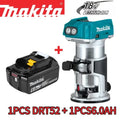 New Makita DRT52 Cordless Compact Router for Precision Multi-Tasking Edge & Slotting 18V LXT