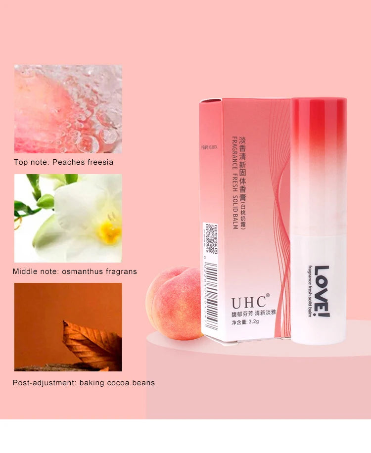 4pcs Perfume Men Women Solid Perfume Set Women Pheromone Floral and Fruity Fragrance Attracts The Opposite Sex Lasting Fragrance