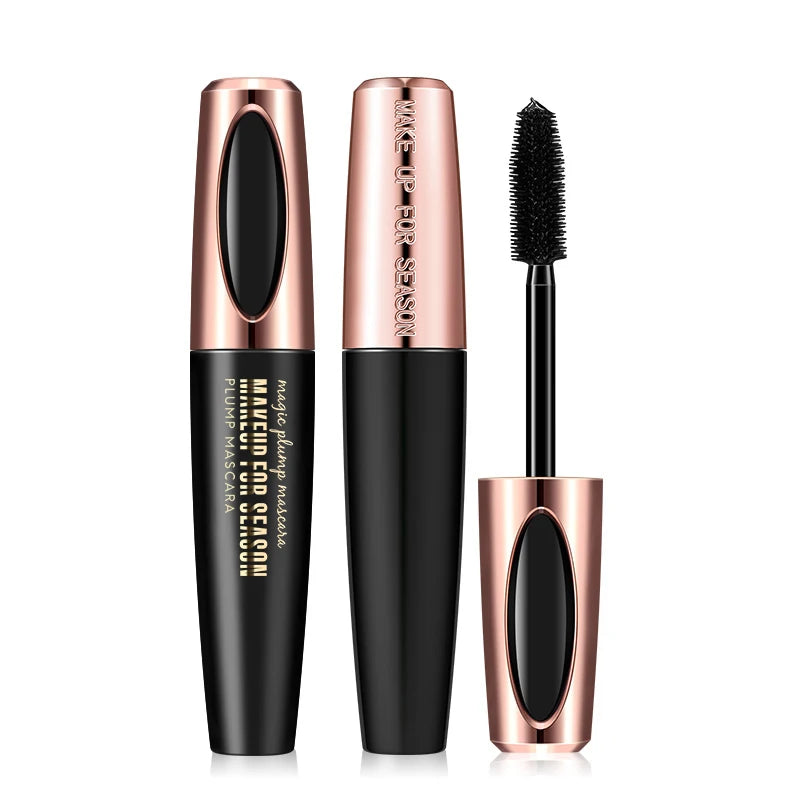 1 8-day Silk Fiber Eye Black Waterproof and Sweat Proof Thick Slim Curly Durable Black Extension