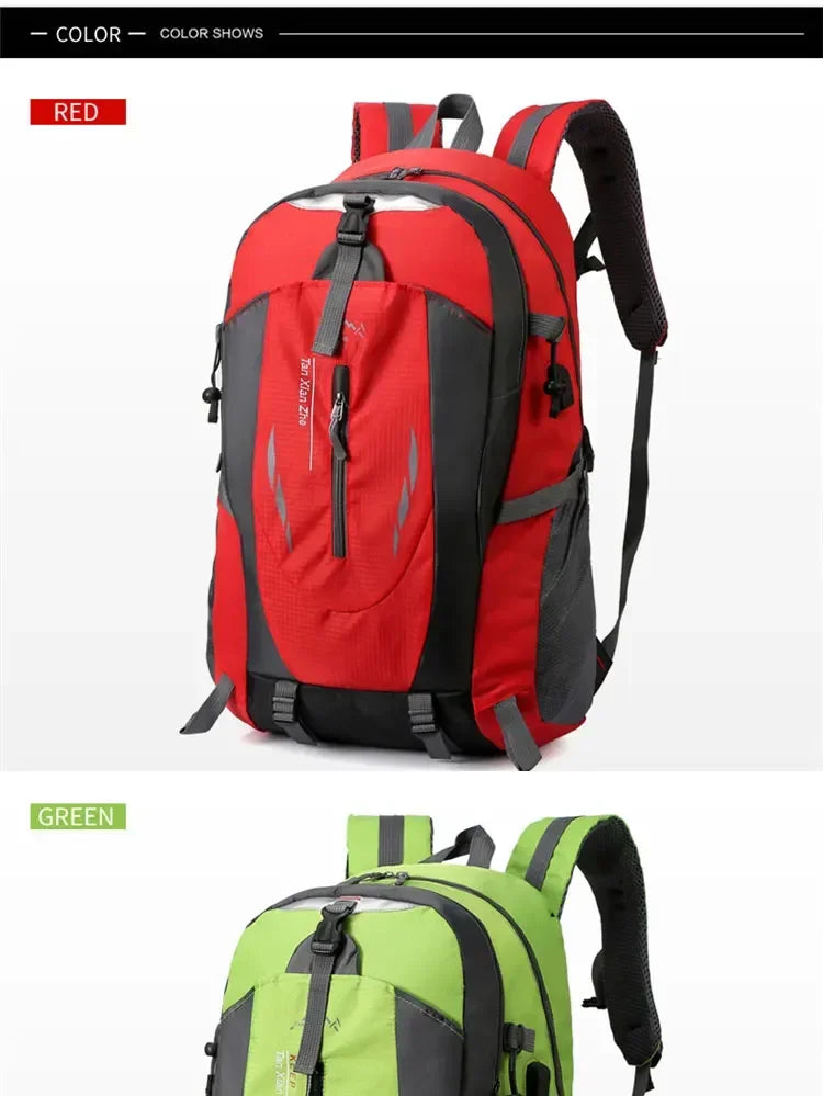 Outdoor Travel Backpack Big Capacity Fashion Travel Backpacks Men Climbing Travel Backpack Classic Sport Travel Backpacks