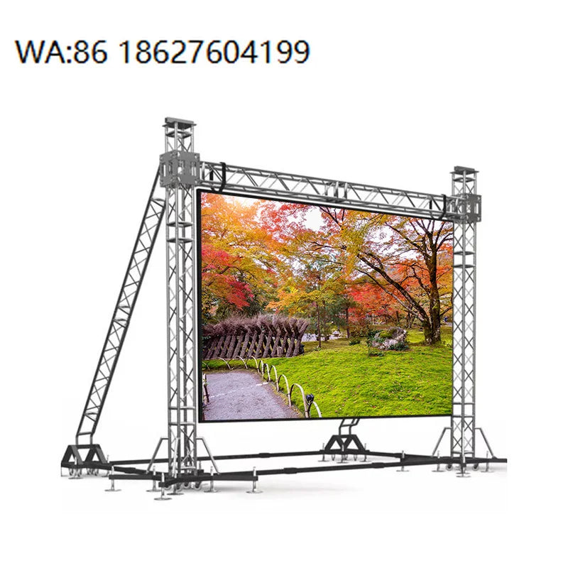 wedding backdrop event decoration indoor LED screen Outdoor Portable  X 2m P2 P3 P4 500x1000 Rental Led Display Screen Panel