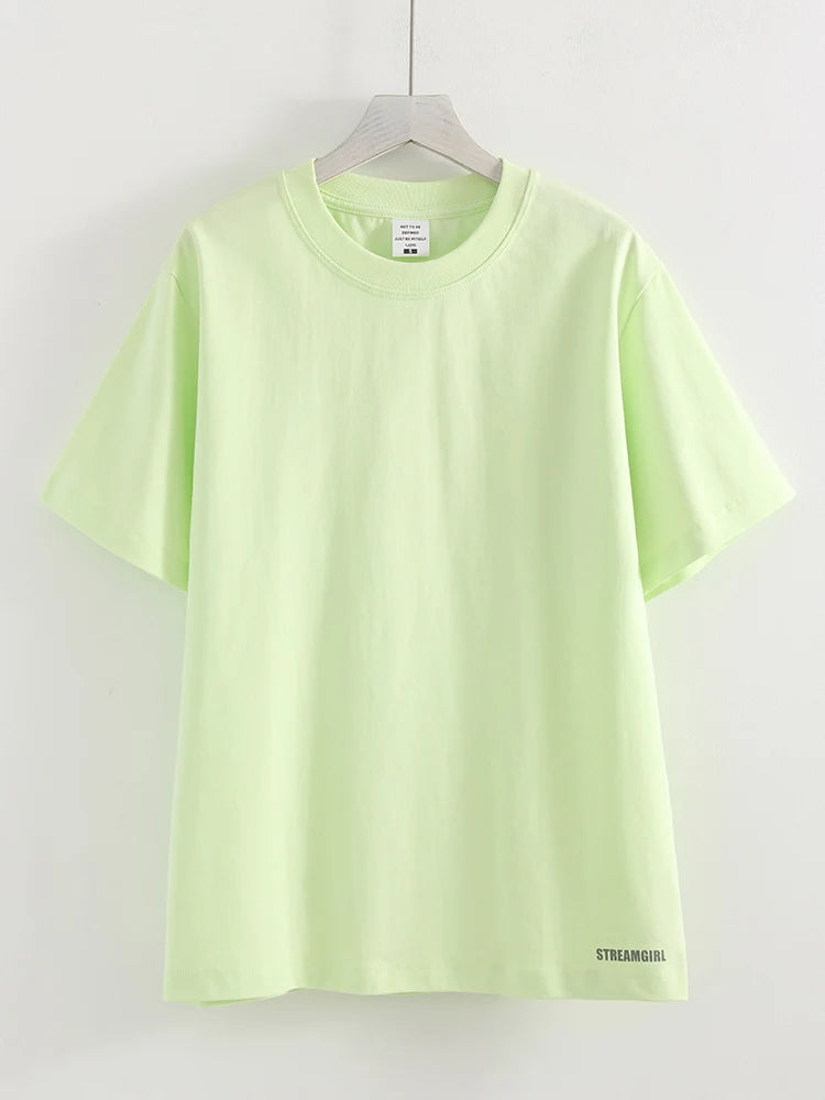 Summer 2 Piece Shorts Set Woman Cotton Brown Oversized T Shirts And Shorts Two Pieces Outfits For Women White Short Sets Pink