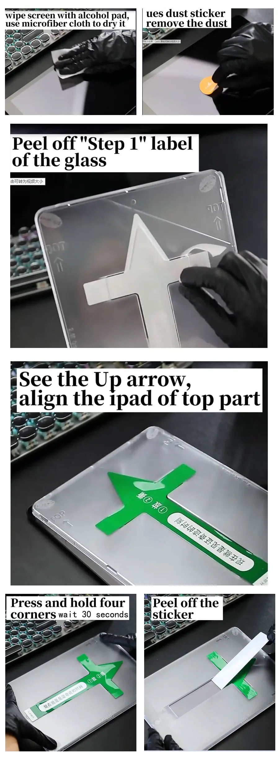 Auto Alignment Kit Tempered Glass For Ipad Pro 11 12.9 10 9 8 7 Air 5 4 3 2 13 Screen Protector For Ipad Mini 6 5 4 Gen Th Film