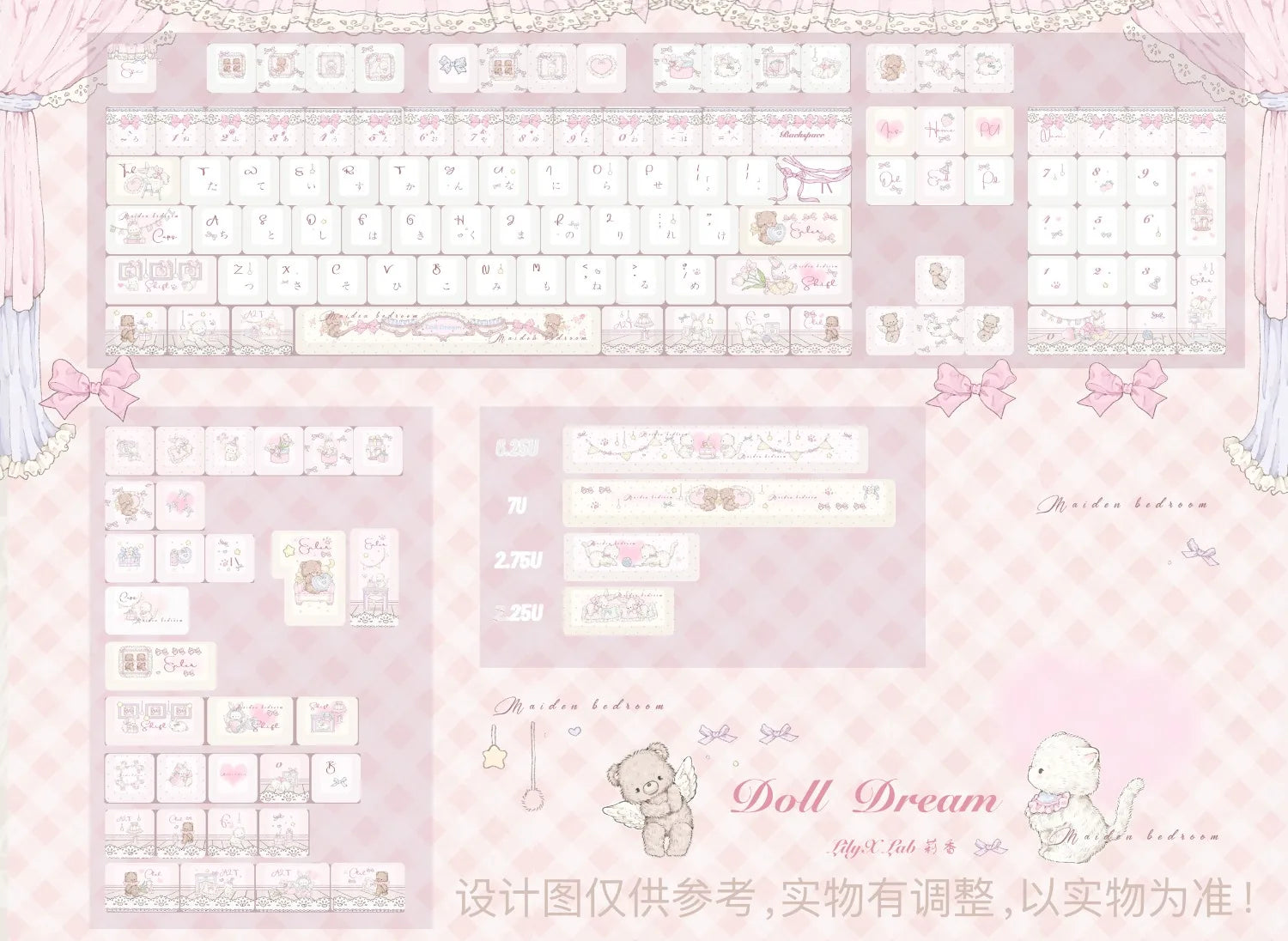 New Theme Keycaps 139 Keys SOA Cherry Profiled PBT Double Shot Japanese Keycaps for MX Switch Alice ANSI ISO Layout Keyboard Kit