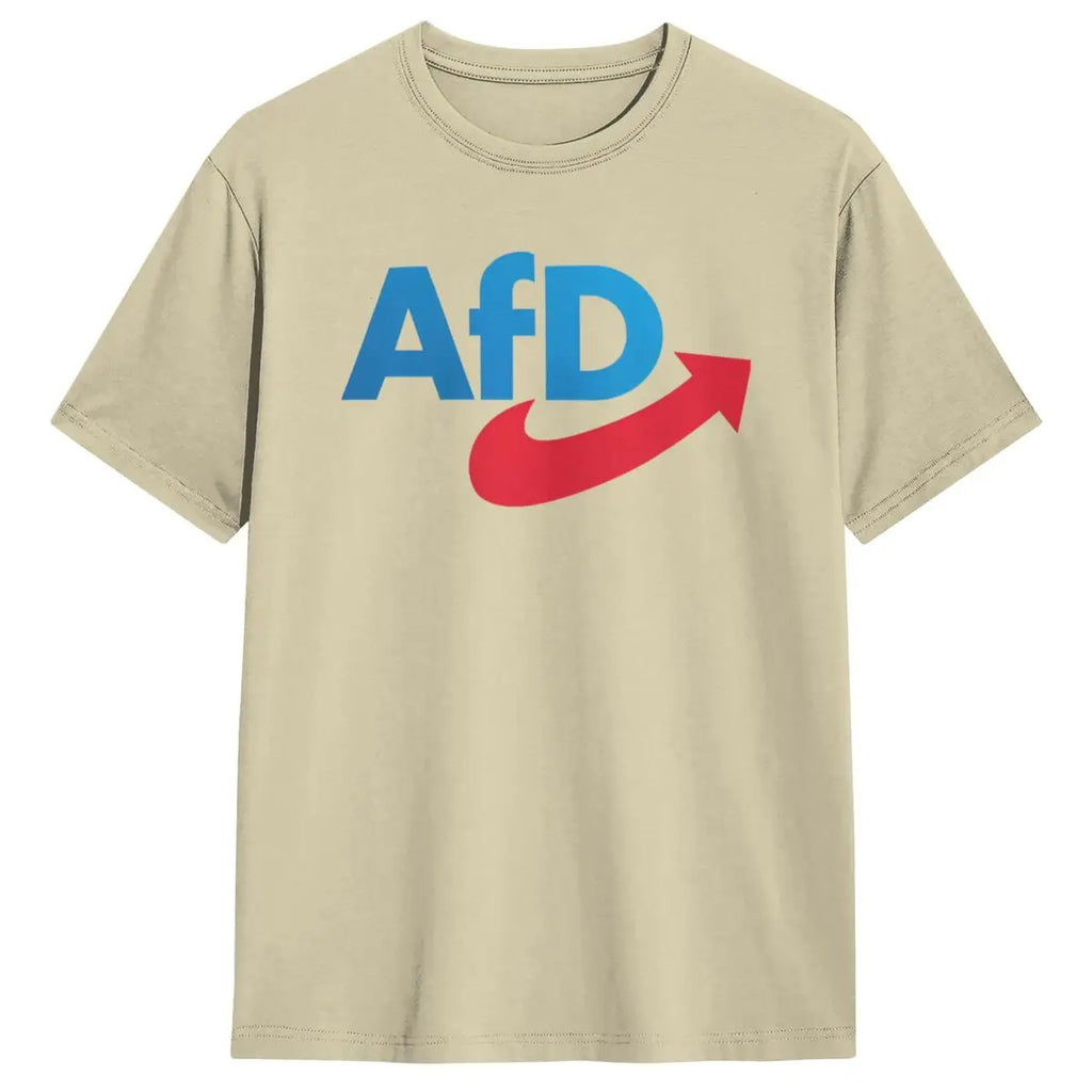 Alternative AFD Germany T-Shirt Summer Y2K Funny T-Shirts 100% Cotton Hip Hop Tee Shirt For Men Short Sleeve Print Tops