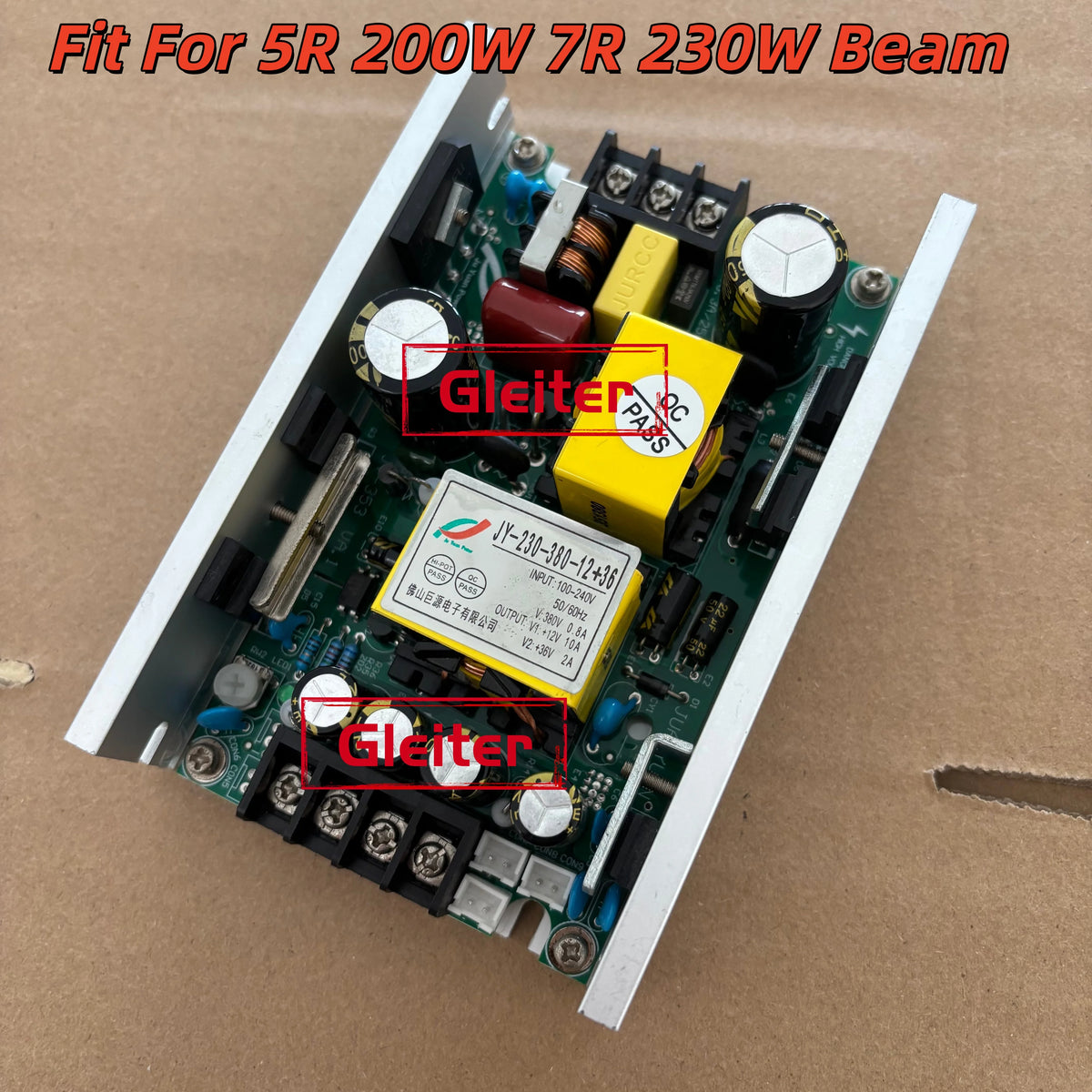 230W 200W 5R 7R 8R 250W 9R 260W 10R 280W 295W 330W 350W Power Supply Stage Beam Driver Moving Head Power Module for Sharpy Beam