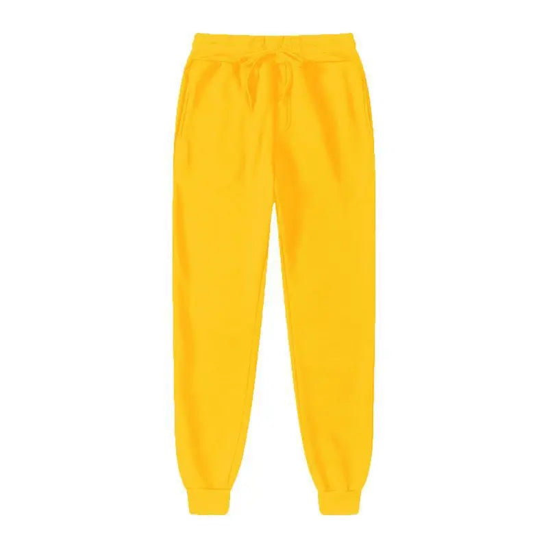 Sweatpants Spring Autumn Cotton Long Pants Jogger Trousers Casual Sports Men's and Women's Fitness Solid Jogging Pants 5 Colors