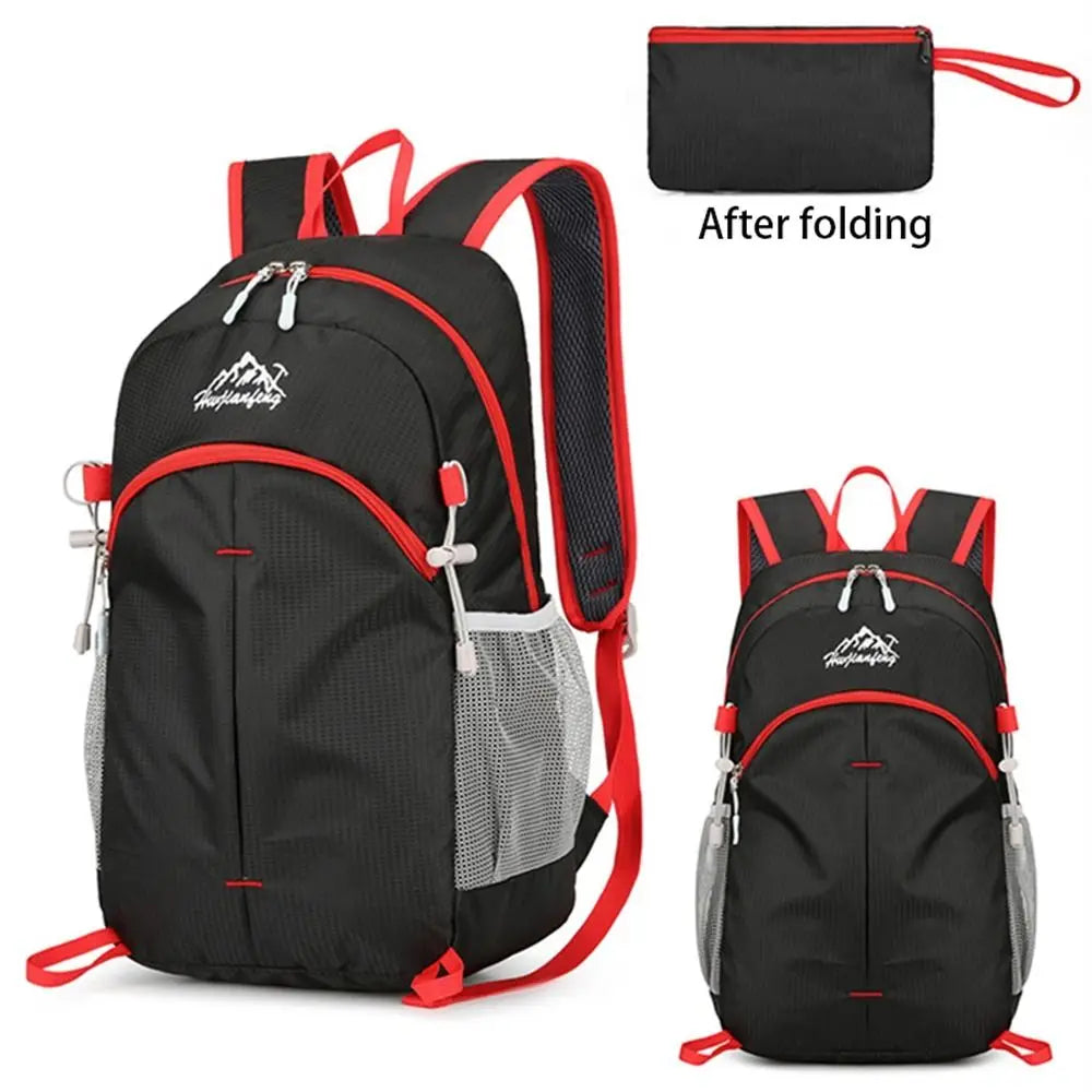 Large Capacity Foldable Backpack Folding Waterproof Outdoor Mountain Bag Travel Storage Bags Sports Knapsack Climb Bag Outdoor