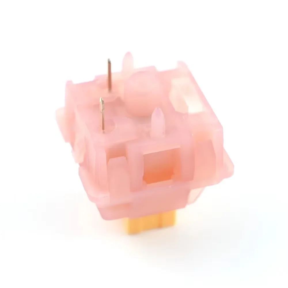 Outemu Silent Peach V3 Switch Mute Lemon V3 Switches Mechanical Keyboard Linear Tactile 5 Pin Hot swap Pre Lubed PA66 POM Switch