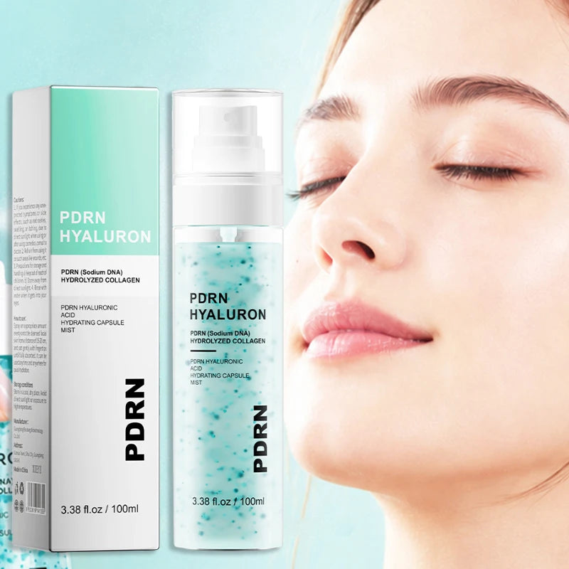 PDRN Centella Asiatica Glow Facial Serum Smooth Skin Soothing Hydrating Essence Deep Nourishing Facial Essence Korean Skincare