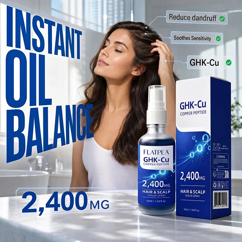 Multi Pack Blue Copper Peptide Hair Care Essence Spray Deep Nourishing Fast Absorption Non Greasy Neutral Mild Non Irritating